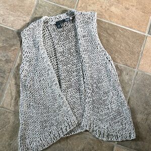 Eileen fisher Chunky Knit Vest - Light Gray